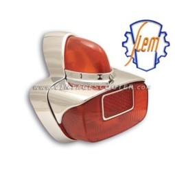 Feu Arriêre Chromé SIEM Vespa 125 VNB6 / 150 GS / 160 GS + Joint